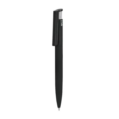 Penna a sfera in ABS in finitura opaca con tag NFC e refill blu