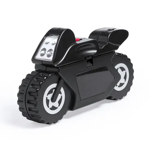 Set di utensili in robusta valigetta a forma di moto