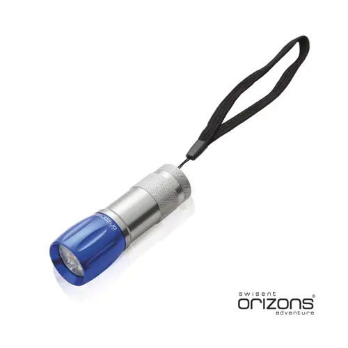 Torcia Orizons in alluminio con 9 Led ad alta potenza