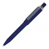Penna dal design unico in ABS con finitura soft touch e refill blu