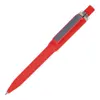 Penna dal design unico in ABS con finitura soft touch e refill blu