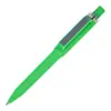 Penna dal design unico in ABS con finitura soft touch e refill blu