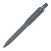 Penna dal design unico in ABS con finitura soft touch e refill blu