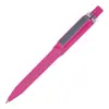Penna dal design unico in ABS con finitura soft touch e refill blu