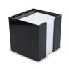 Blocco di carta in vassoio a cubo con portapenne 10x10x10 cm