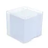 Blocco di carta in vassoio a cubo con portapenne 10x10x10 cm