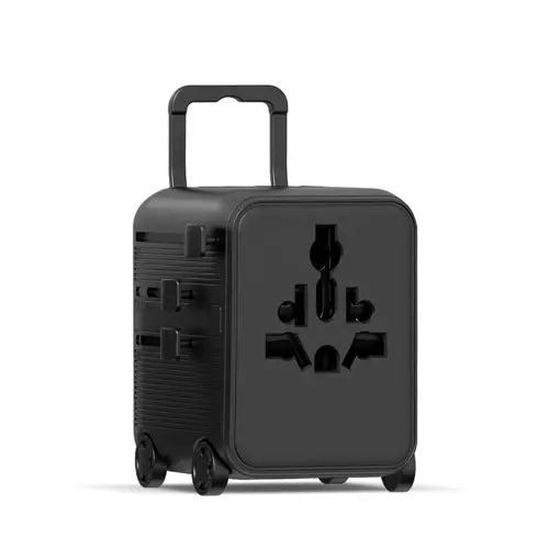 Xoopar Luggie GaN Adattatore da viaggio universale a forma di trolley