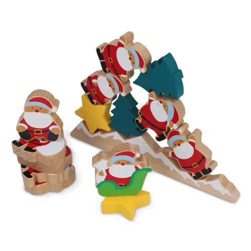 Gioco di equilibrio Natalizio in legno