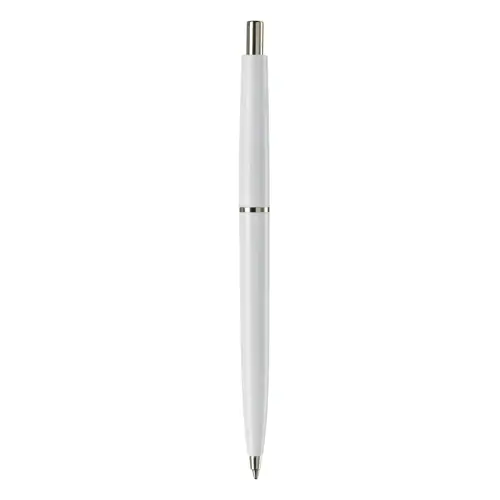 Penna a sfera in plastica con stampa fino a 270 gradi della clip e refill blu