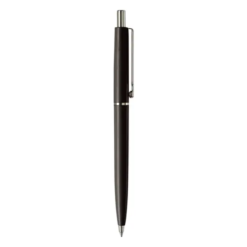 Penna a sfera in plastica con stampa fino a 270 gradi della clip e refill blu