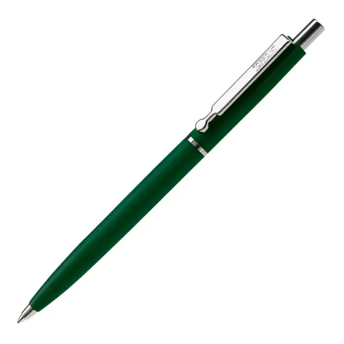 Penna a sfera in plastica con stampa fino a 270 gradi della clip e refill blu