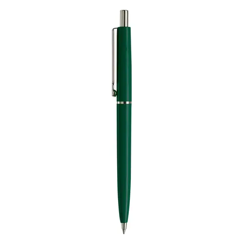 Penna a sfera in plastica con stampa fino a 270 gradi della clip e refill blu