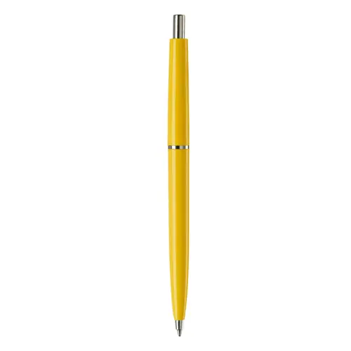 Penna a sfera in plastica con stampa fino a 270 gradi della clip e refill blu