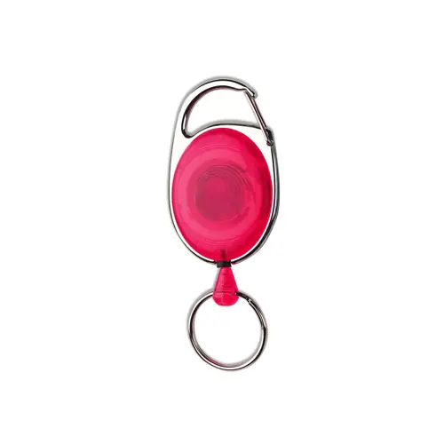 Porta badge riavvolgibile con clip