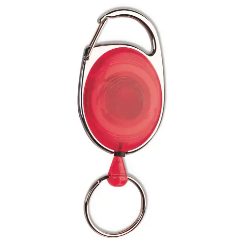 Porta badge riavvolgibile con clip