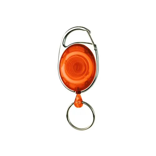 Porta badge riavvolgibile con clip