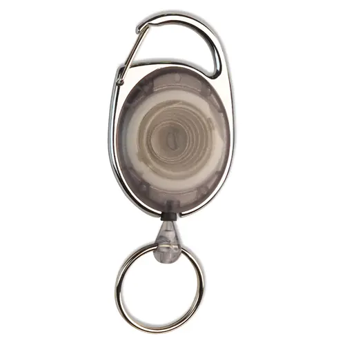 Porta badge riavvolgibile con clip