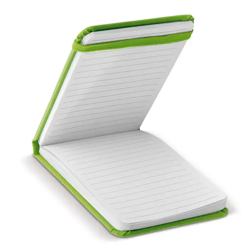 Block notes Tascabile A6 con copertina in PU e folgi a righe