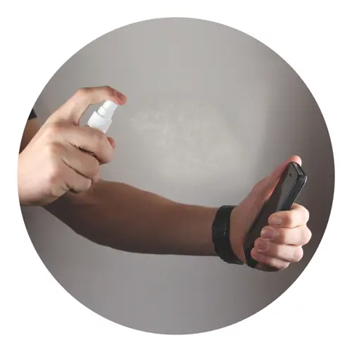 Detergente con panno microfibra 30ml