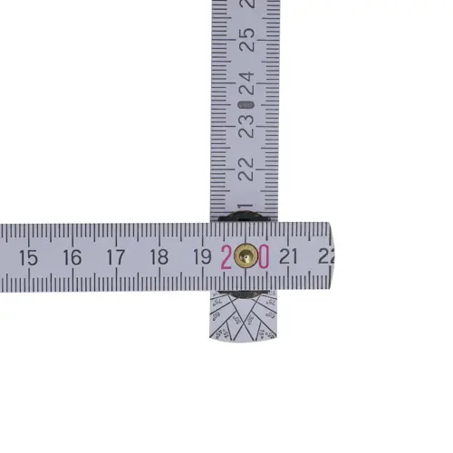 Metro pieghevole in legno 2m premium verniciato