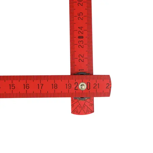 Metro pieghevole in legno 2m premium verniciato