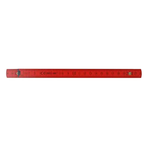Metro pieghevole in legno 2m premium verniciato