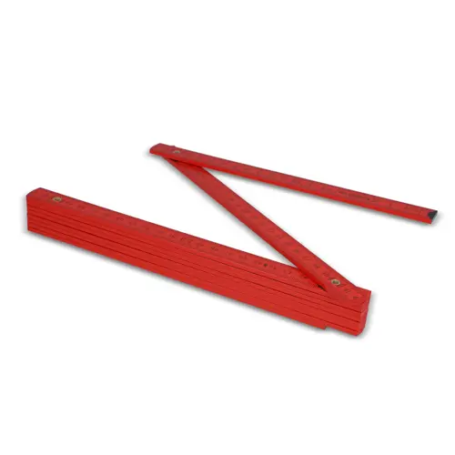 Metro pieghevole in legno 2m premium verniciato