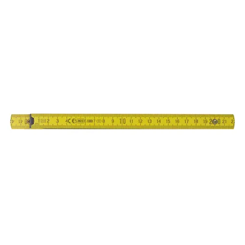 Metro pieghevole in legno 2m premium verniciato