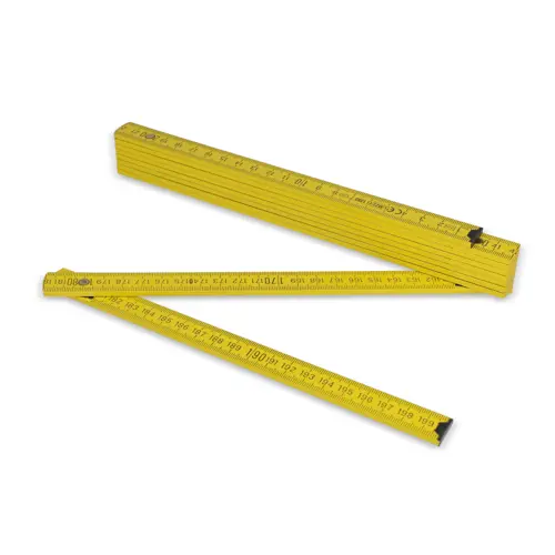 Metro pieghevole in legno 2m premium verniciato