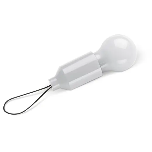 Portachiavi con lampadina a LED in ABS