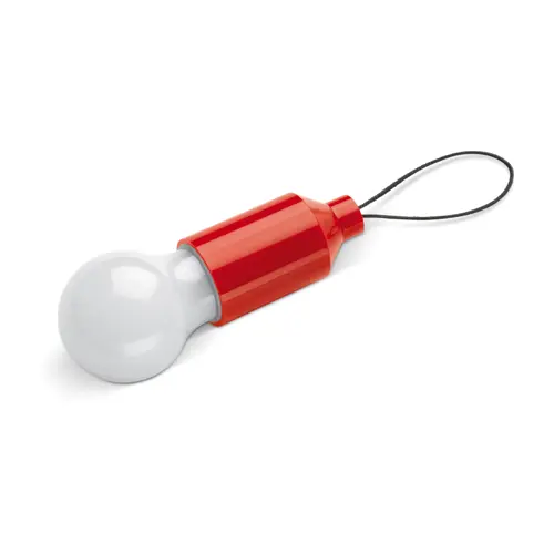 Portachiavi con lampadina a LED in ABS