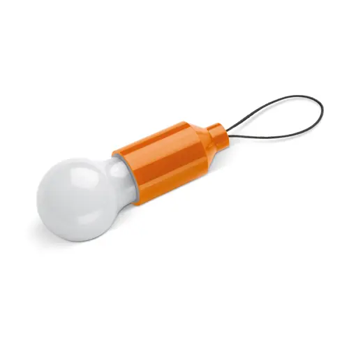 Portachiavi con lampadina a LED in ABS