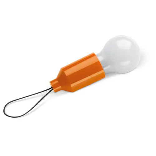 Portachiavi con lampadina a LED in ABS