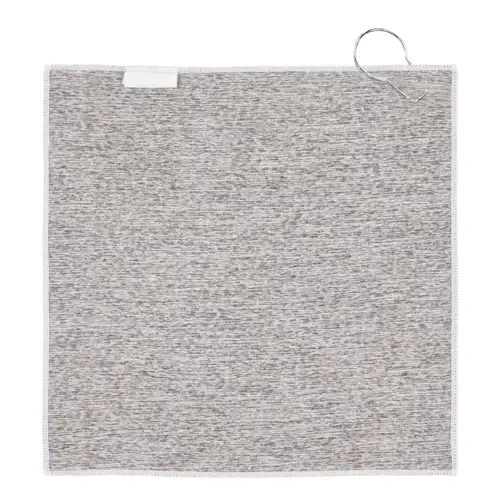 Asciugamano da golf ad asciugatura rapida con gancio R-PET 30x30cm