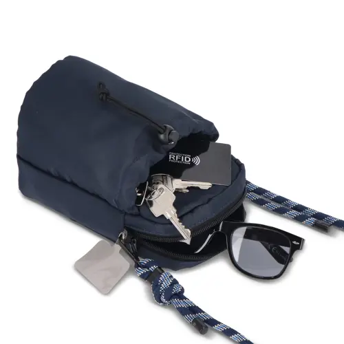 Marsupio con laccetto in paracord ideale per trasportare borraccia, telefono, chiavi e portafoglio