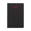 Agenda giornaliera 2027 A5 Copertina flessibile in soft PU e bordo pagine colorato