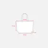 Shopper con soffietto in cotone riciclato 280 gr e manici lunghi 50x17x37cm