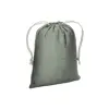 Sacca piccola in cotone riciclato 150gr con chiusura a coulisse 15x20cm
