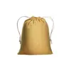 Sacca piccola in cotone riciclato 150gr con chiusura a coulisse 15x20cm