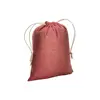 Sacca piccola in cotone riciclato 150gr con chiusura a coulisse 15x20cm