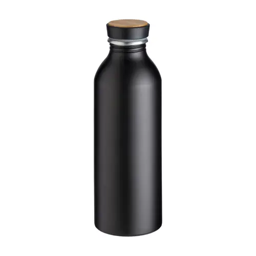 Borraccia in alluminio con tappo con in bambù da 500ml