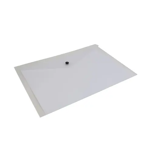 Busta A4 portadocumenti in PP 150 con 1 tasca e chiusura a clip