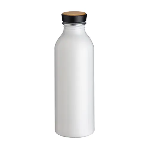 Borraccia in alluminio con tappo con in bambù da 500ml