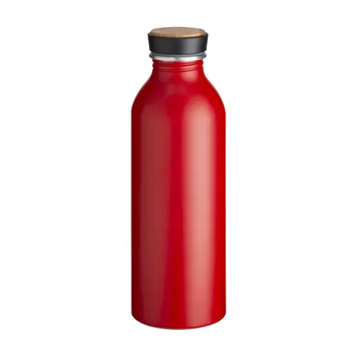 Borraccia in alluminio con tappo con in bambù da 500ml