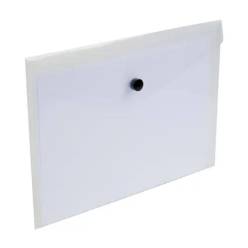 Busta A4 portadocumenti in PP 150 con 1 tasca e chiusura a clip