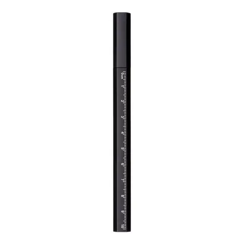 Penna in ABS riciclato con righello e livella a bolla refill nero