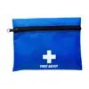 Kit primo soccorso da 10 pezzi con custodia rossa in nylon