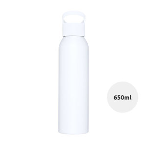 Borraccia in Tritan da 650 ml con tappo a vite e maniglia integrata