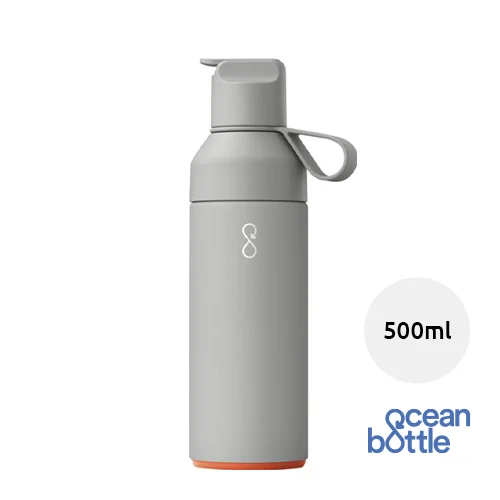 Borraccia termica Ocean Bottle GO in acciaio inossidabile riciclato con tappo a beccuccio da 500ml