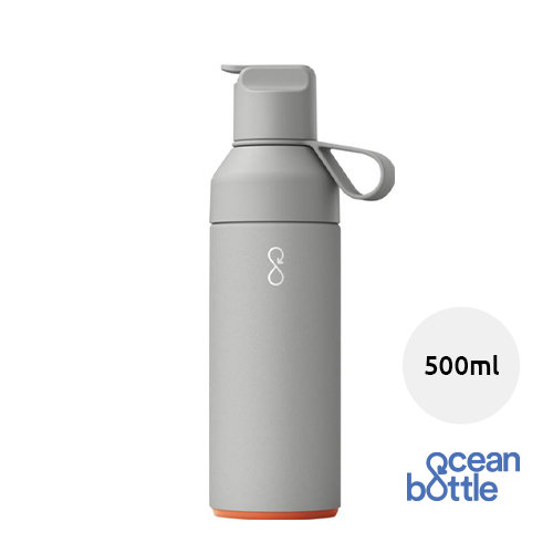 Borraccia termica Ocean Bottle GO in acciaio inossidabile riciclato con tappo a beccuccio da 500ml